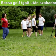 Bocsa golf videó